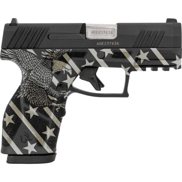 Taurus GX2 Eagle Handgun 9mm Luger 10rd Magazines (2) 3.38″ Barrel Black Slide/Eagle Grip