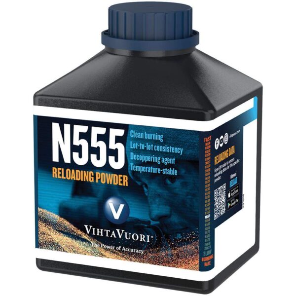 Vihtavuori Powder N555 Rifle Powder – 1lbs