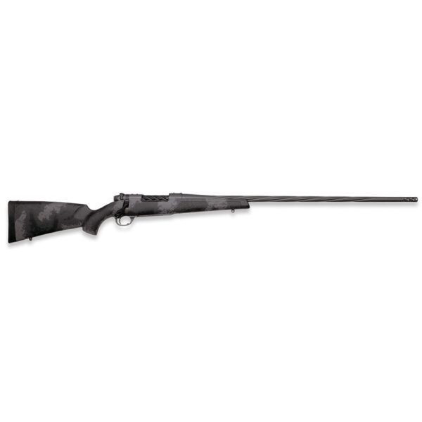 Weatherby Mark V Live Wild Rifle 7mm PRC 3rd Magazine 24″ 1/2×28 Threaded Barrel Black