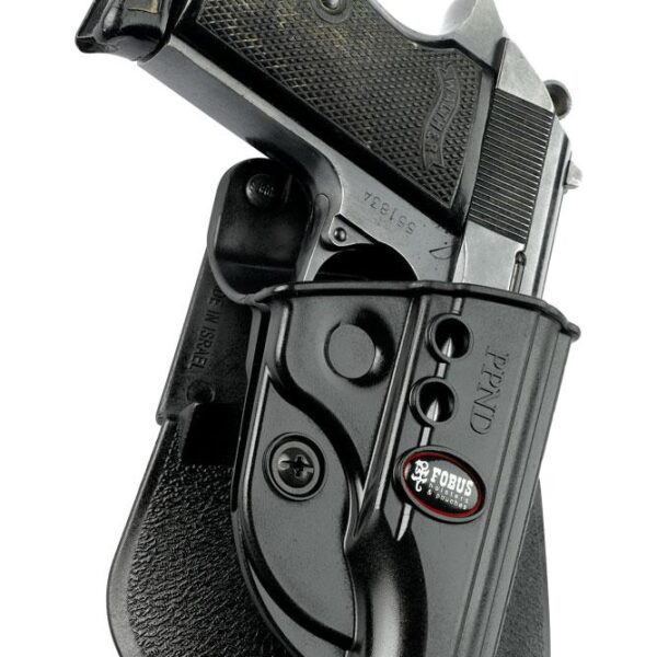 Fobus Standard Paddle Holster for Walther PPK Black Right Hand