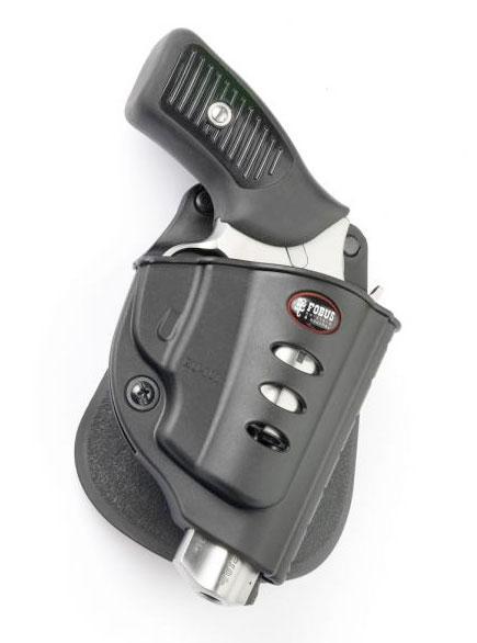 Fobus Evolution Series Paddle Holster For Ruger SP101 in Black Right Hand