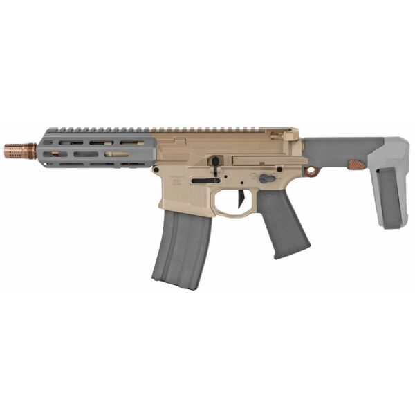 Q Honey Badger Pistol .300 BLK 30rd Magazine 7″ Barrel 1:5 Twist 6″ MLOK Handguard