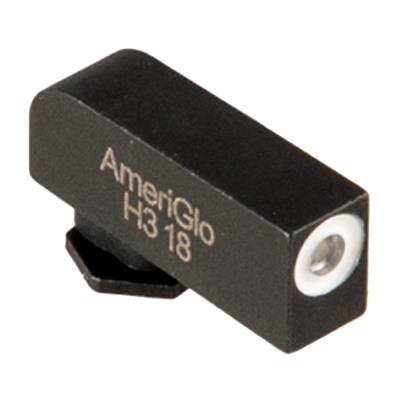 0.200”X0.140” GREEN W/WHITE OUTLINE SIGHT FOR GLOCK~