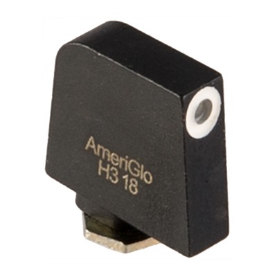0.407”X0.140” GREEN W/WHITE OUTLINE SIGHT FOR GLOCK~