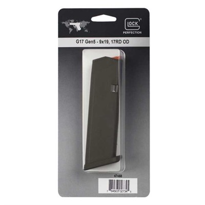 MAGAZINE FOR GLOCK G5 17/34 9MM 17-RD POLYMER OD GREEN