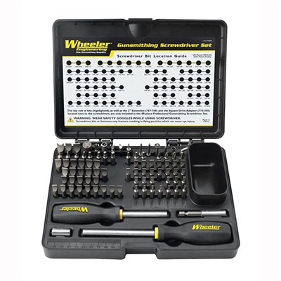 PROFESSIONAL GUNSMITH SCREWDRIVER SET 89 PIECE