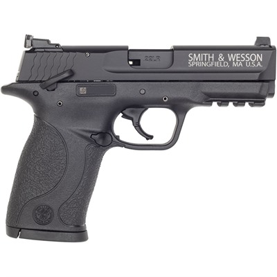 M&P22 COMPACT 22 LR 3.6â BBL (2)10RD MAGS BLACK