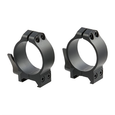 34MM LOW (0.25”) QD RINGS BLACK