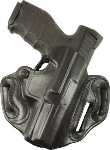 DESANTIS SPEED SCABBARD HOLSTR – RH OWB LEATHER RUGER 57 BLK