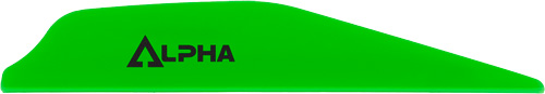 BOHNING ALPHA AR 1250 VANE – 2.8″ NEON GREEN 36PK