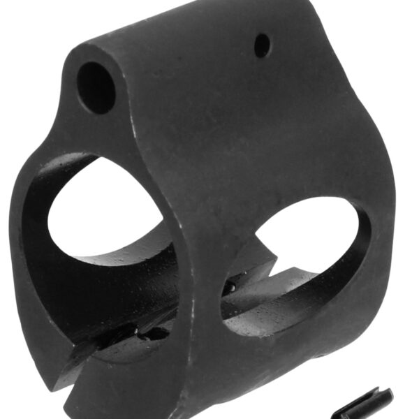TacFire MAR001CO Clamp On Low Profile Gas Block .750″ Diameter Steel Black Parkerized