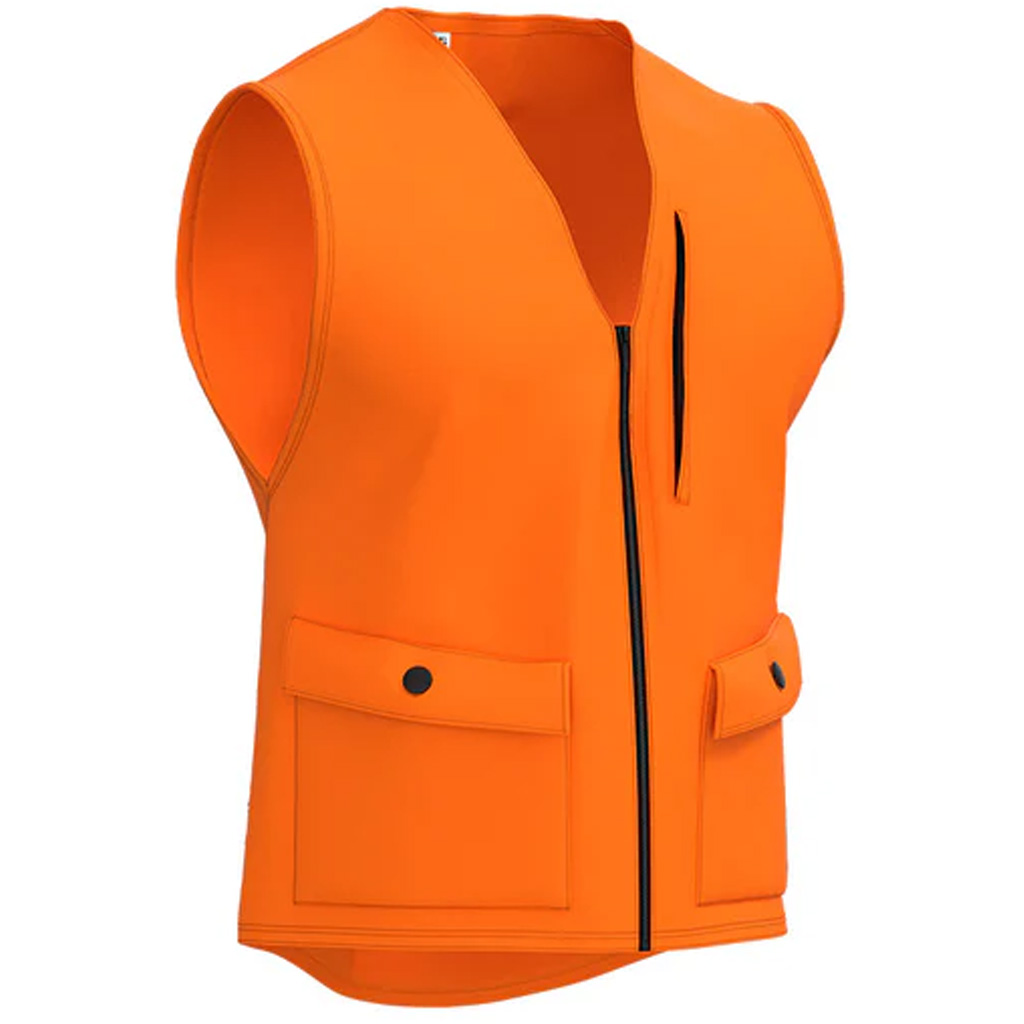 Half Rack Deluxe Safety Vest Blaze Orange Small/Medium