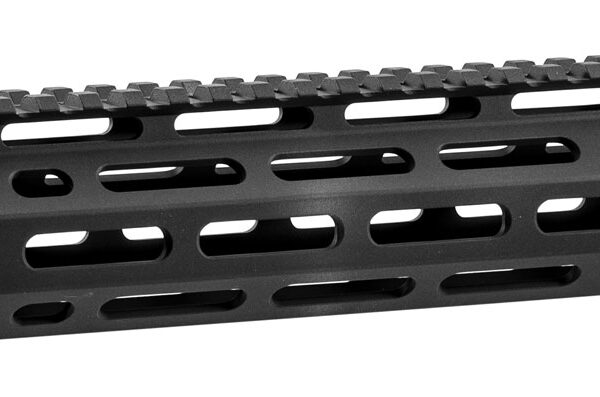 Wilson Combat TRMLOK12 M-LOK Rail AR-15 Black Hardcoat Anodized 6005A-T5 Aluminum 12.60″ M-LOK