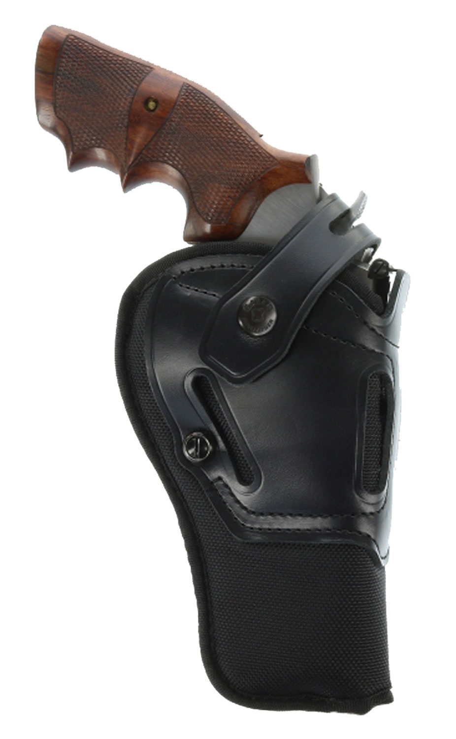 Galco SR86B Switchback OWB Black Leather Belt Slide Fits S&W X Frame 500/Taurus Raging Bull/6.50" Barrel Ambidextrous