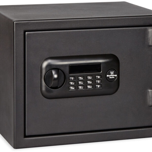 Bulldog BD1090F Digital Fire Safe Vault Keypad/Key Entry Black Steel 12″ x 15″ x 12″