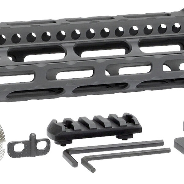 Midwest Industries MIULW105 Ultralight  AR-15 Black Hardcoat Anodized Aluminum/Polymer 10.50″ Picatinny/M-LOK