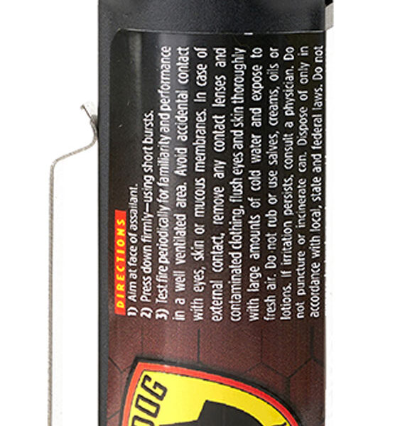 Guard Dog PSGDME Military Edition Pepper Gel 0.75 oz Includes Metal Clip