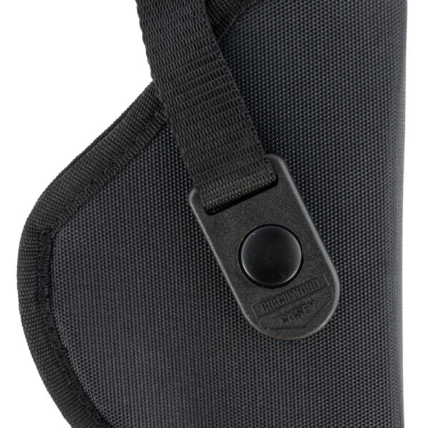 Birchwood Casey NH08 Nylon  OWB Size 08 Black Nylon Belt Loop Fits Compact  3-3.5″ Ambidextrous