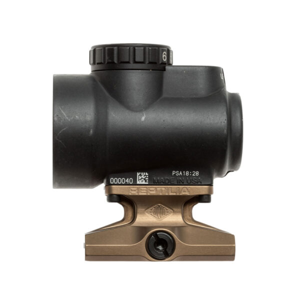 Reptilia LLC 100025 Dot Mount  Flat Dark Earth Anodized Lower 1/3 Co-Witness