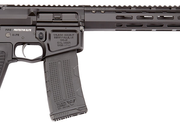 Wilson Combat TRPEC300HBL Protector Elite Carbine 300 HMR 30+1 16.25″ Black Match Grade Barrel, Black Armor-Tuff Aluminum Receiver, Black Synthetic Wilson/Rogers Super Stoc Stock