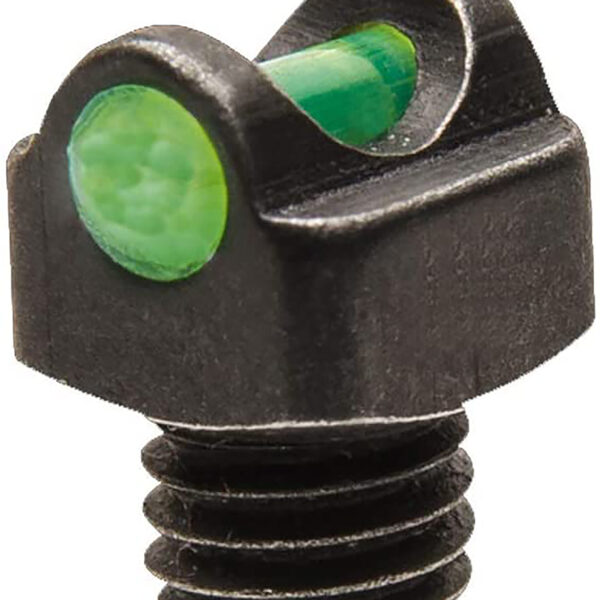 TruGlo TGTG954CG StarBrite Deluxe Bead  Black | Green Fiber Optic Front Sight 5-40″ Threads