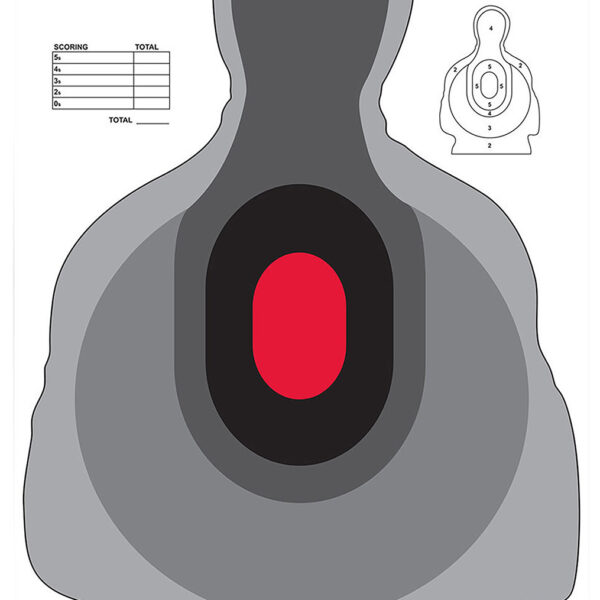 Birchwood Casey 35727 Dirty Bird  Silhouette Tagboard Target 12″ x 18″ 8 Per Pkg