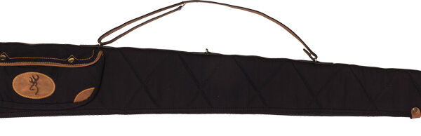 BROWNING LONA CANVAS GUN CASE – 52″ BLACK/BROWN TRIM W/SLING