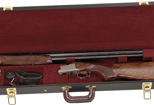 BROWNING LUGGAGE CASE O/U TO – 34″ BBL VINYL BROWN/BLACK TRIM