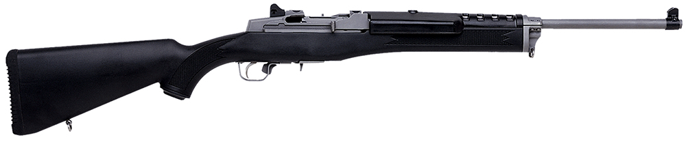 Ruger 5806 Mini Thirty 7.62x39mm 5+1 18.50" Matte Stainless Steel Barrel, Drilled & Tapped Stainless Steel Receiver, Black Synthetic Fixed Stock, Right Hand