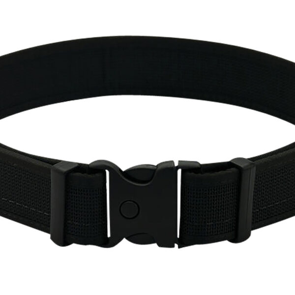 Uncle Mikes-leather(1791) BLTUM40/44MBL Gun Belt Matte Black Leather 40/44 1.50″ Wide Buckle Closure