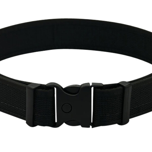 Uncle Mikes-leather(1791) BLTUM48/52MBL Gun Belt Matte Black Leather 48/52