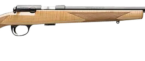 Browning 025256202 T-Bolt Sporter 22 LR 10+1 22″, Polished Blued Barrel/Rec, Gloss AAAA Maple Stock, Double Helix Magazine