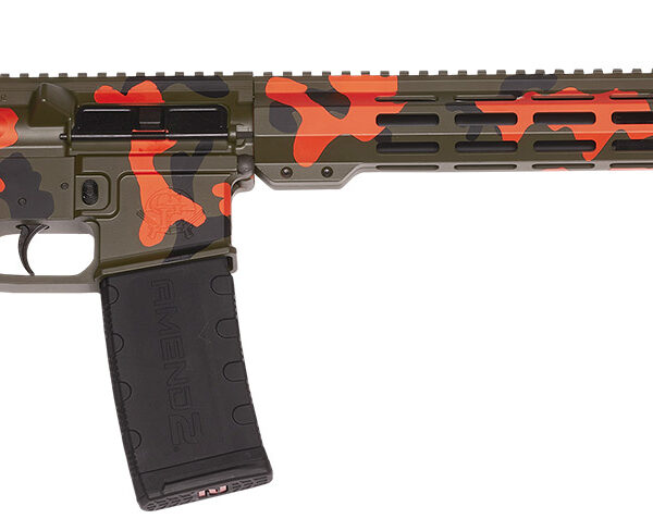 Great Lakes Firearms GL15223MCMP AR-15 Mission 223 Wylde 30+1 16″, Deer Camp Camo Rec/15″ M-Lok Handguard, Black Carbine Stock & A2 Grip, Muzzle Brake