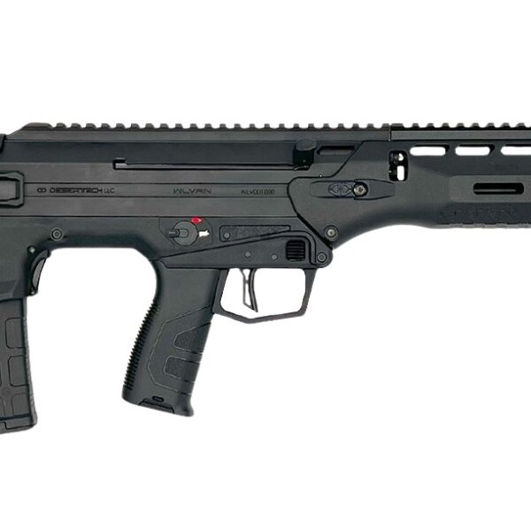Desert Tech WLVRFA2020B WLVRN 308 Win/7.62 NATO 20+1 20″ Black Steel Threaded Barrel, Black Hard Coat Anodized Picatinny Rail Aluminum Receiver, M-LOK Handguard, Black Polymer Chassis, Ambidextrous