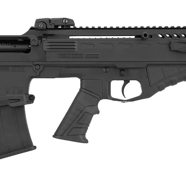 Escort HEBT12X180101 BTS  12 Gauge Semi-Auto 3″ 5+1 18″ Matte Black Nitride Steel Barrel, Picatinny Rail Aluminum/Polymer Receiver, Black Adjustable Synthetic Stock
