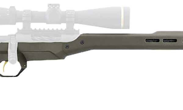 Mdt Sporting Goods Inc 107835CKG HNT26 Chassis System Cobalt Green Fits Howa 1500 SA/ Weatherby Vanguard Compatible w/ AICS Mags Short Action ARCA