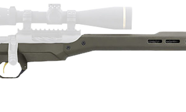 Mdt Sporting Goods Inc 107837CKG HNT26 Chassis System Cobalt Green Fits Howa 1500 SA/ Weatherby Vanguard Compatible w/ AICS Mags Short Action Standard