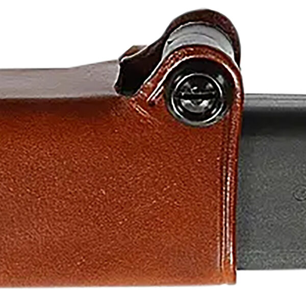 Galco HMC24 HMC Mag Carrier Horizontal Tan Steerhide Fits Glock 17 Gen 1-5 Ambidextrous