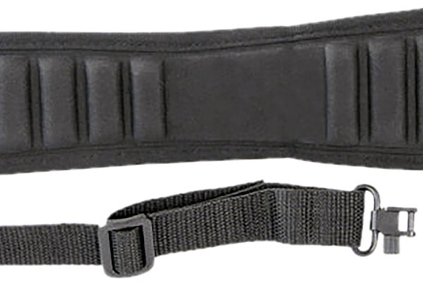 Bulldog BD837 Ribbed Rifle Sling Black Rifle