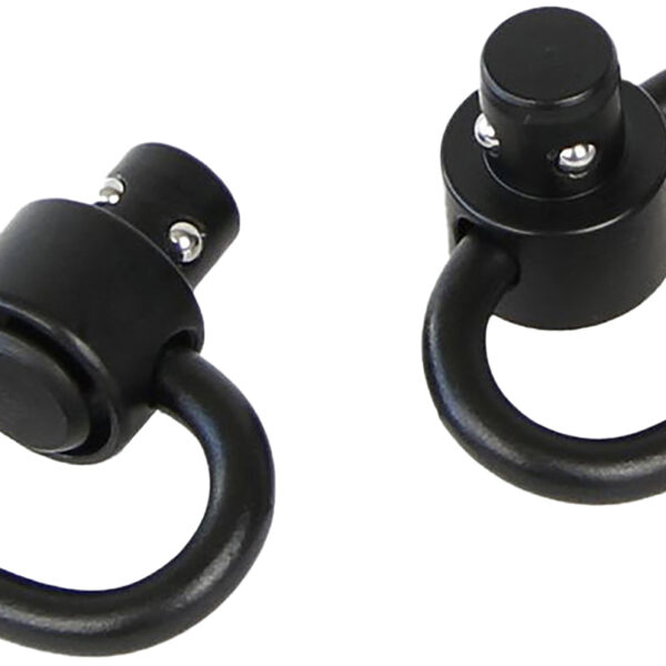 Bulldog BD884 Deluxe Push Button Swivel Black 1.25″ Steel