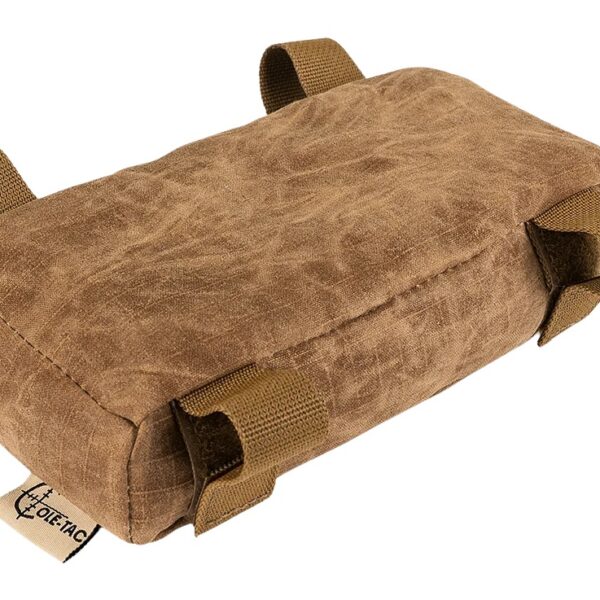 Cole-tac FB303 Flat Bag Waxed Rifle Prefilled Coyote Brown Cordura Nylon