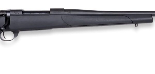Weatherby VTX308NR18T Vanguard Obsidian 308 Win 4+1 18″ Blued Threaded Barrel, Blued Stainless Steel Drilled & Tapped Receiver, Black Monte Carlo Synthetic Stock