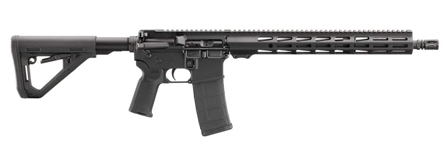 Ruger 28600 Harrier 5.56 NATO 30+1 16.10" Black Nitride Threaded Barrel, Black Hardcoat Anodize Aluminum Receiver w/Picatinny Rail, M-LOK Handguard, Black Magpul DT Carbine Collapsible Polymer Buttst