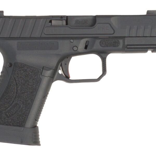 TriStar 85780 Apoc Pro 9mm Luger 15+1 4.50″ Black Threaded Barrel, Black Steel Optic Ready/Serrated Slide, Black Polymer Frame w/Picatinny Rail, Interchangeable Backstrap Grip