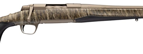 Browning 036147294 X-Bolt 2 Speed SPR Full Size 6.5 PRC 3+1 20″ Smoked Bronze Cerakote Fluted Threaded Barrel, Smoked Bronze Cerakote Steel Drilled & Tapped Receiver, Mossy Oak Bottomland Adj Vari-Tec