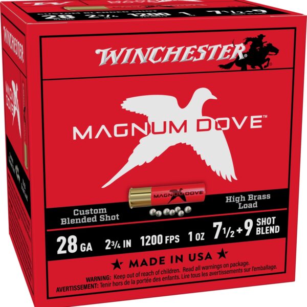 WIN MD2879  MAG DOVE 28G 2-3/4″ 1-1/4 7.5/9  25/10
