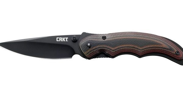 CRKT 1105KC   ENDORSER          3.18 DROP    BLACK