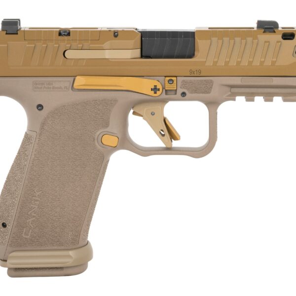 Canik HG8328DM-N Mete MC9 Prime 9mm Luger 17+1 3.64″ Compensated Barrel, Steel Optic Ready/Serrated Slide, Polymer Frame w/Picatinny Rail, Textured Grip