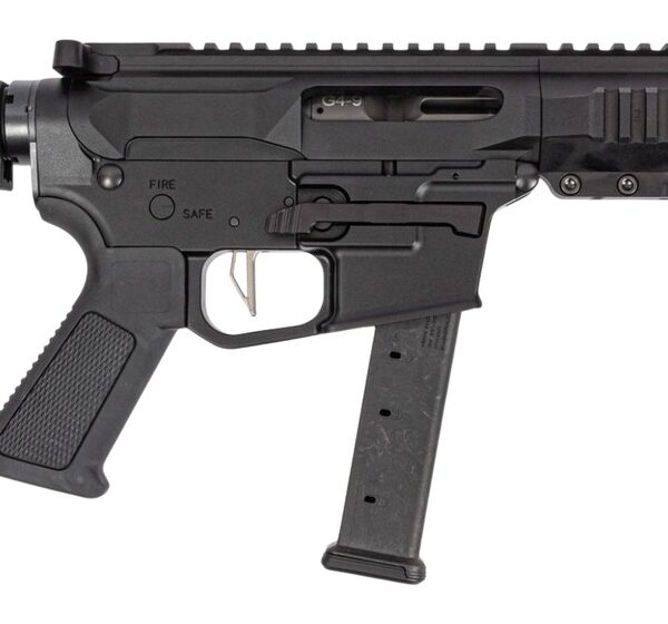 Dpms Panther Arms DP51655231780 Kitty Kat G9 9mm Luger 27+1 4″ Black Nitride Heavy Threaded Barrel, Black Hardcoat Anodize Aluminum Receiver w/Picatinny Rail, M-LOK Handguard, Black Polymer DPMS CAR B