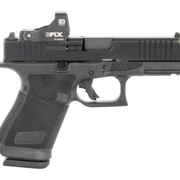 Glock P6195E203 G19 Gen6 w/EOTech 9mm Luger 15+1 4.02″ Threaded Barrel, Steel Optic Ready/Serrated Slide, Polymer Frame w/Accessory Rail, Interchangeable Backstrap Grip, Ambidextrous
